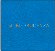 GIURISPRUDENZA