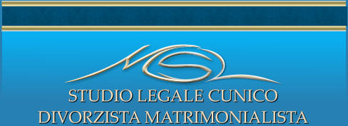 STUDIO LEGALE CUNICO DIVORZISTA MATRIMONIALISTA  STUDIO LEGALE CUNICO DIVORZISTA MATRIMONIALISTA