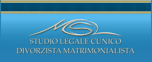 STUDIO LEGALE CUNICO DIVORZISTA MATRIMONIALISTA