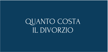 QUANTO COSTA  IL DIVORZIO