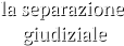 la separazione  giudiziale la separazione  giudiziale